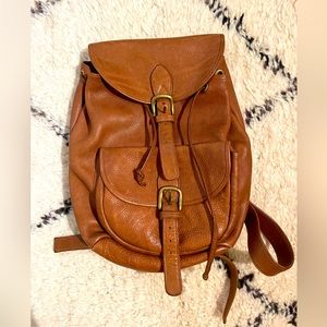 Vintage Leather Backpack Amazing Condition